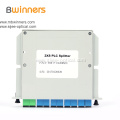 2X8 Fiber Optic Ftth PLC Splitter Distribution Box